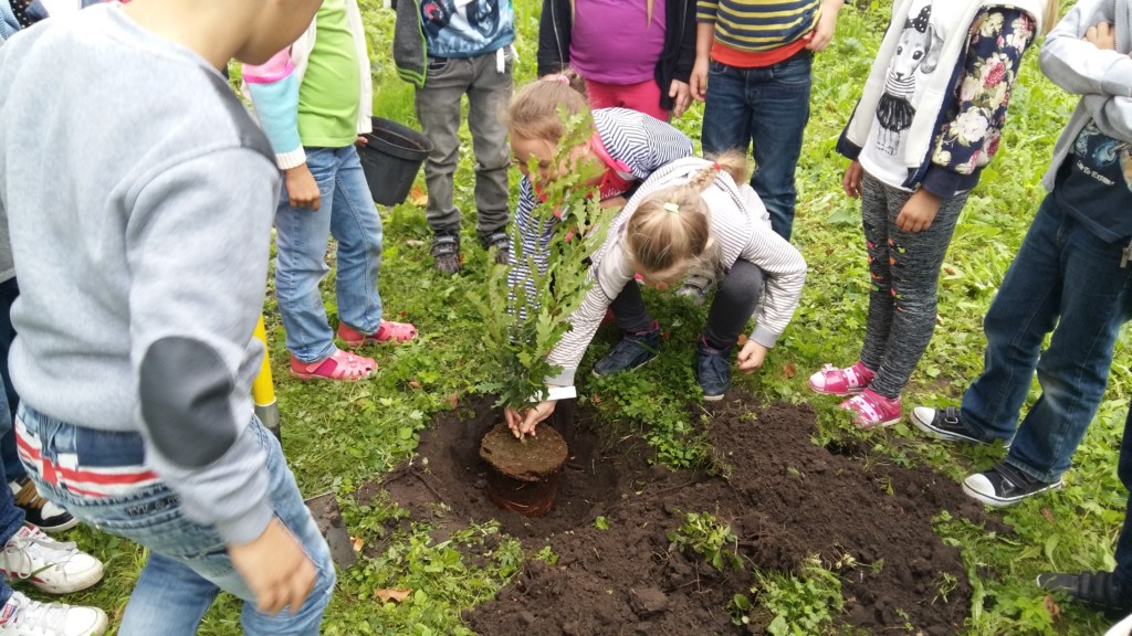 Absolventu dāvana skolai.
