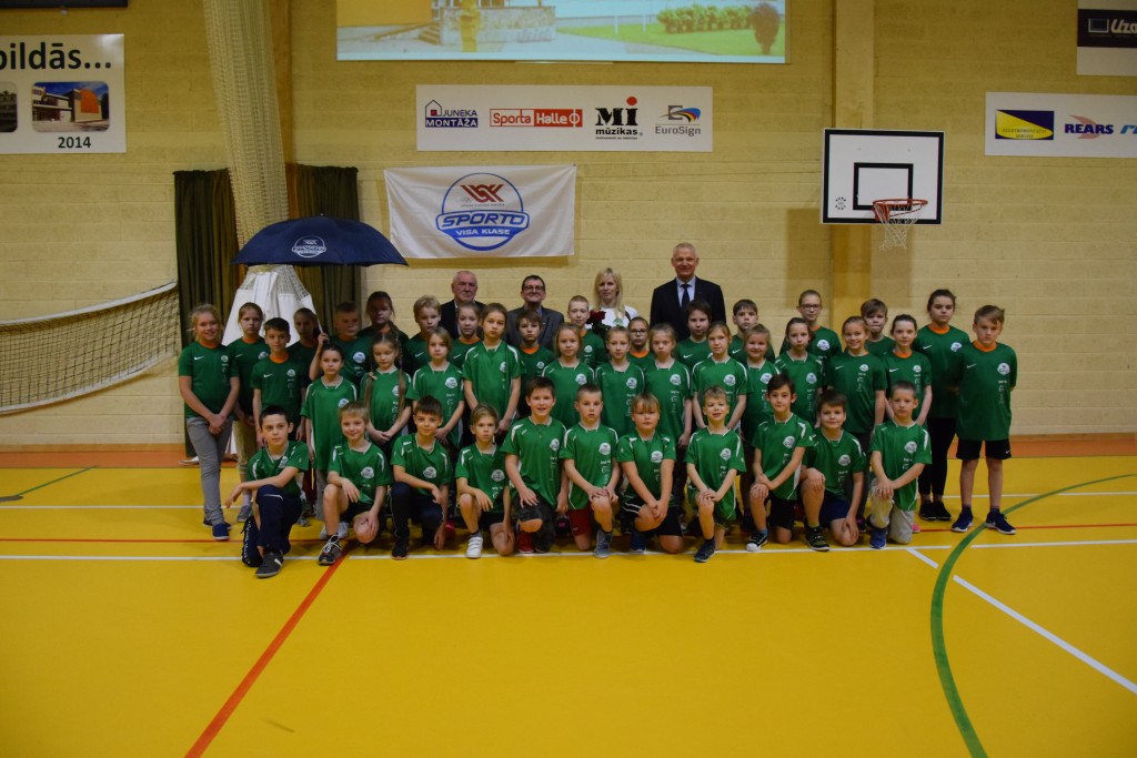 “Sporto visa klase” atklāšanas pasākums Staļģenes vidusskolā