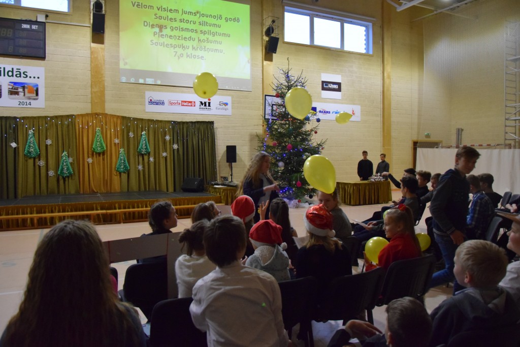 5.-9.klašu skolēnu Ziemassvētku pasākums 2017