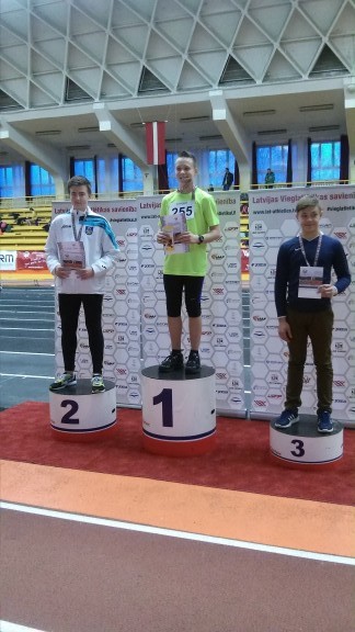 Mūsu sportistu sasniegumi sacensībās vieglatlētikā.