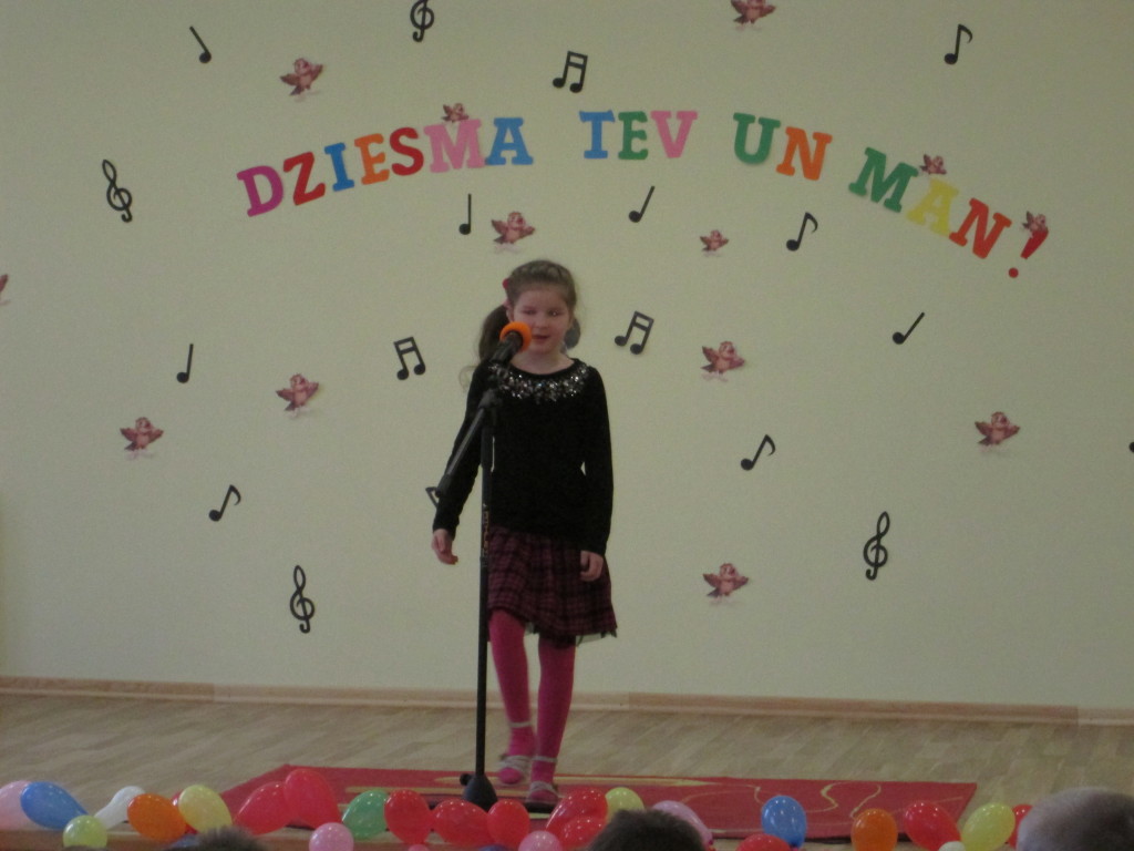 Dziesmu konkurss pirmsskolā