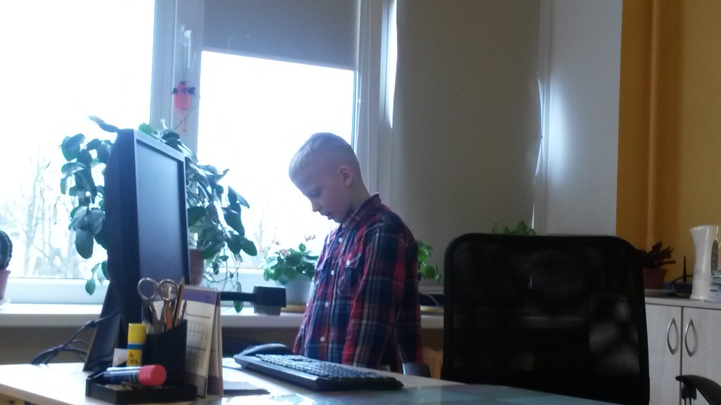 Staļģenes vidusskolas sākumskolas labāko projektu darbu skate.