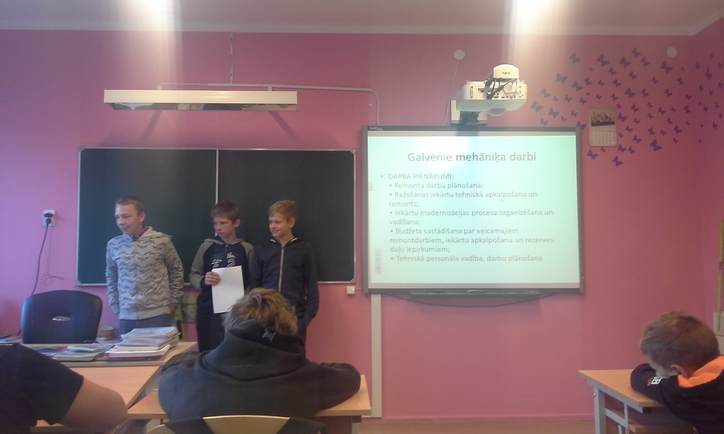 Karjeras stundas 7.klasē