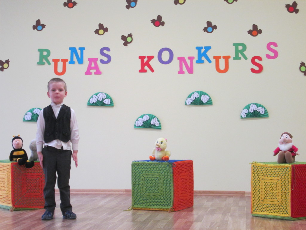 Runas konkurss pirmsskolā