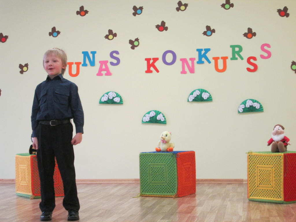Runas konkurss pirmsskolā