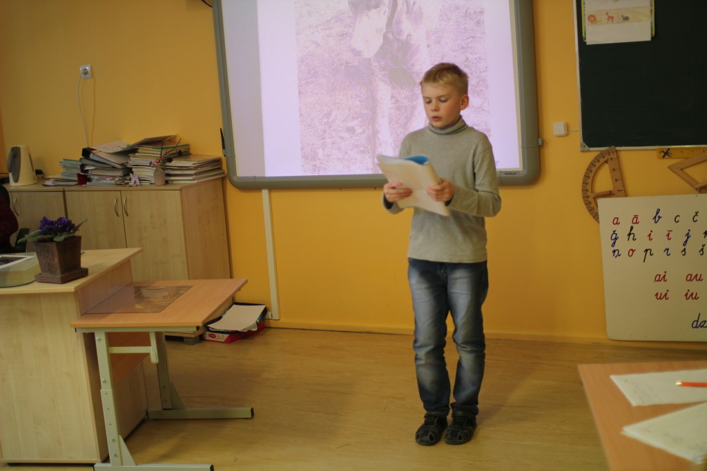 Staļģenes vidusskolas 2.-4.klašu projektu darbu skate.