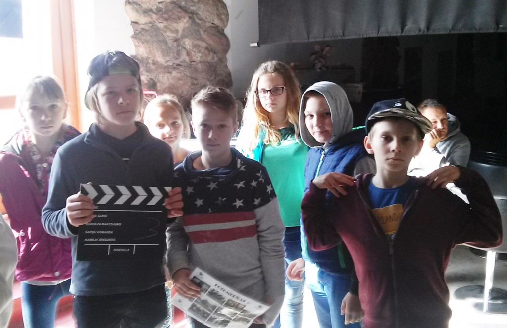 5.klases piedzīvojumi Cinevillā.