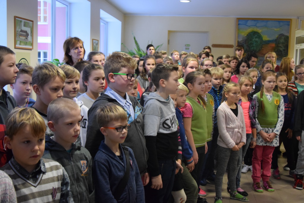 Svinīgā līnija par godu Lāčplēša dienai