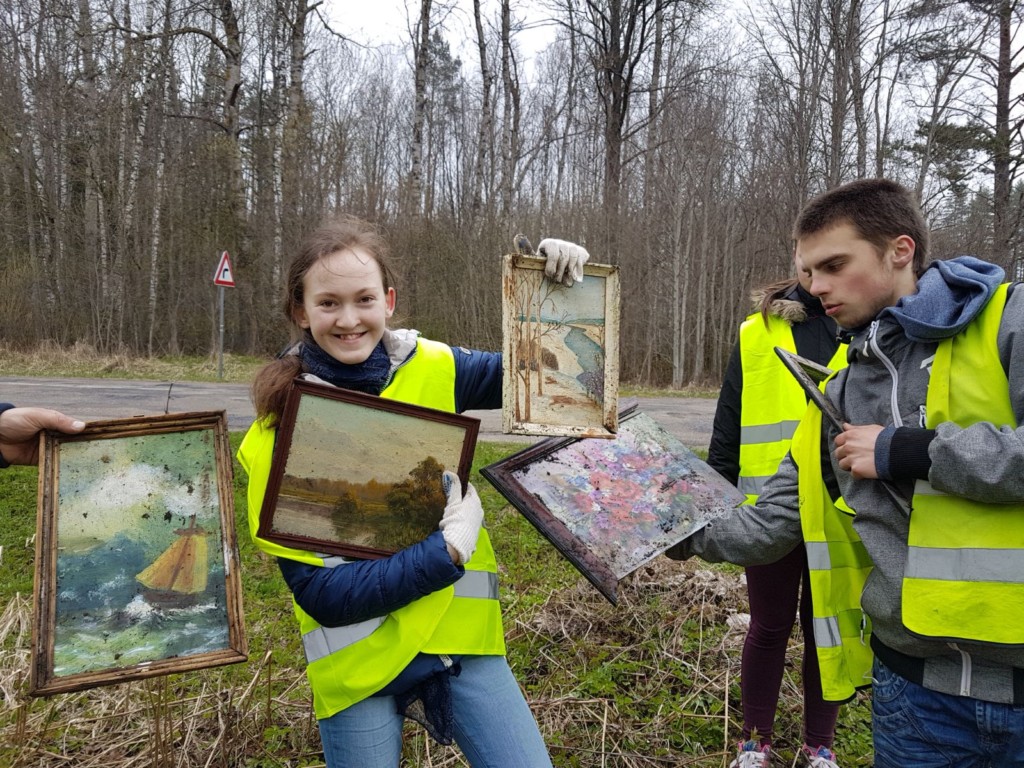 7.- 9.klašu skolēni talko!