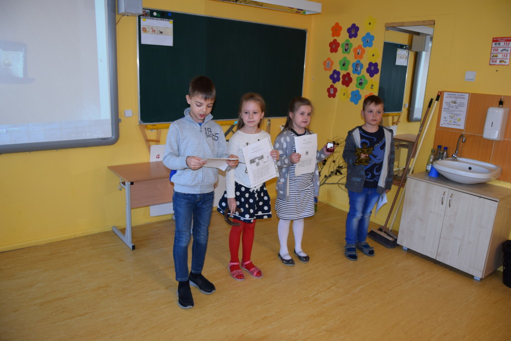 Staļģenes vidusskolas 2.-4.klašu projektu darbu skate.