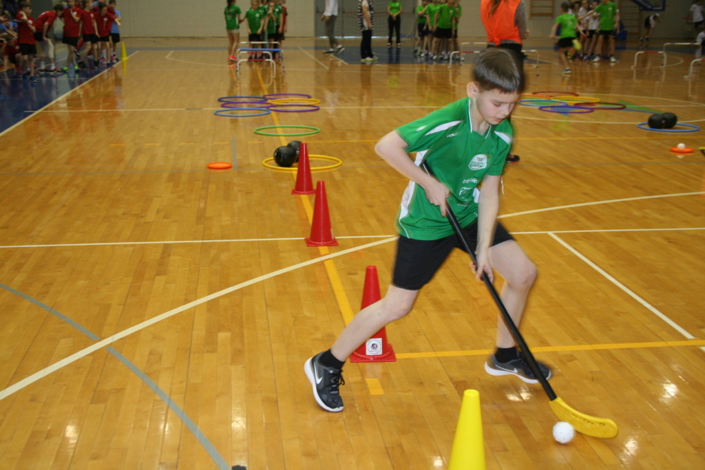 Projekta “Sporto visa klase” sacensības stafetēs