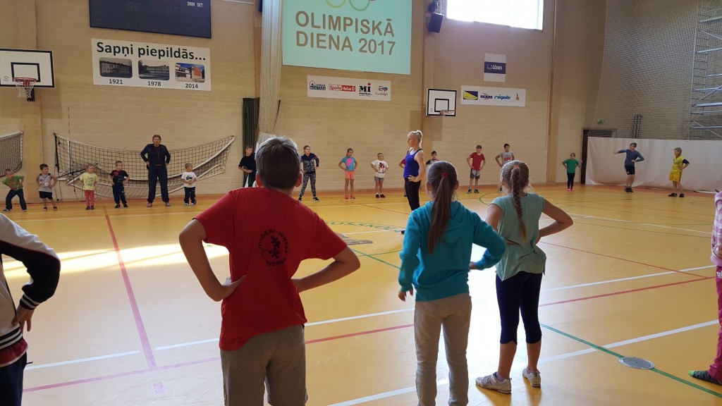 Olimpiskā diena 2017 Staļģenes vidusskolā