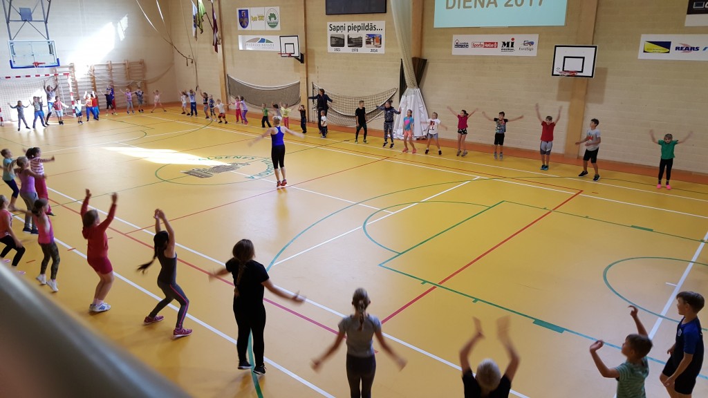 Olimpiskā diena 2017 Staļģenes vidusskolā