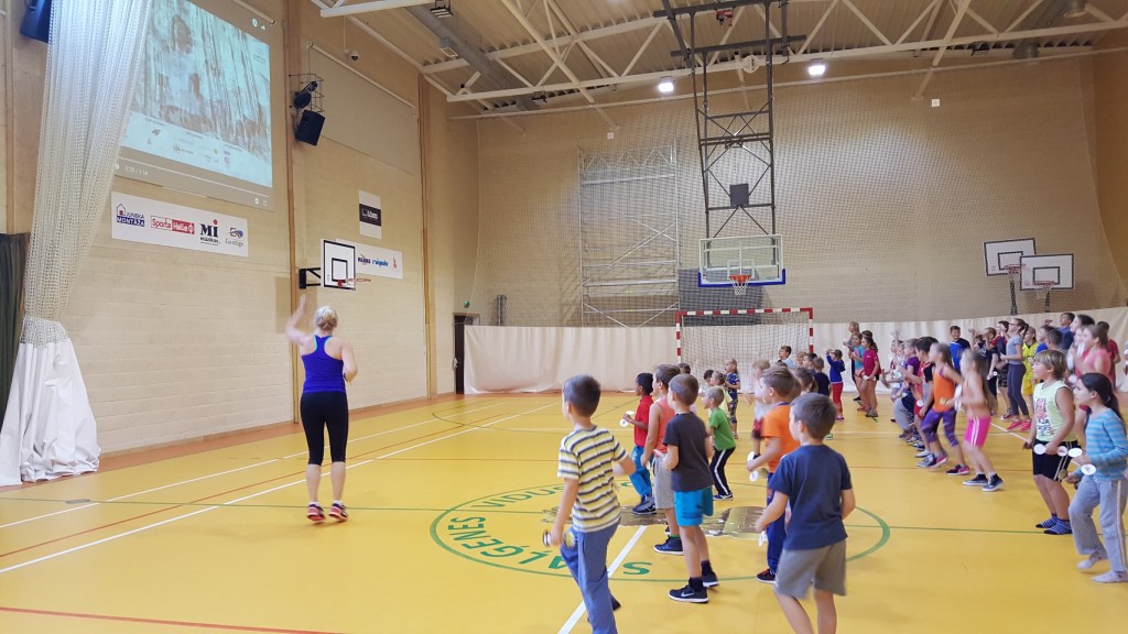 Olimpiskā diena 2017 Staļģenes vidusskolā
