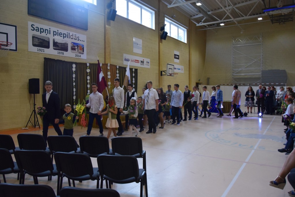 Zinību diena 2017 Staļģenes vidusskolā