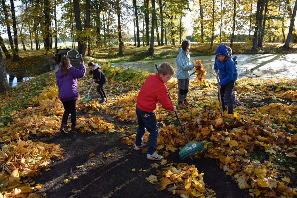 3.klase sakopj apkārtni!