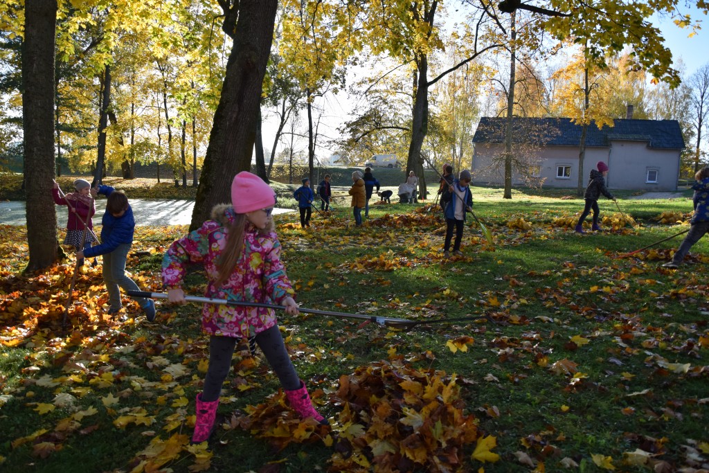 3.klase sakopj apkārtni!