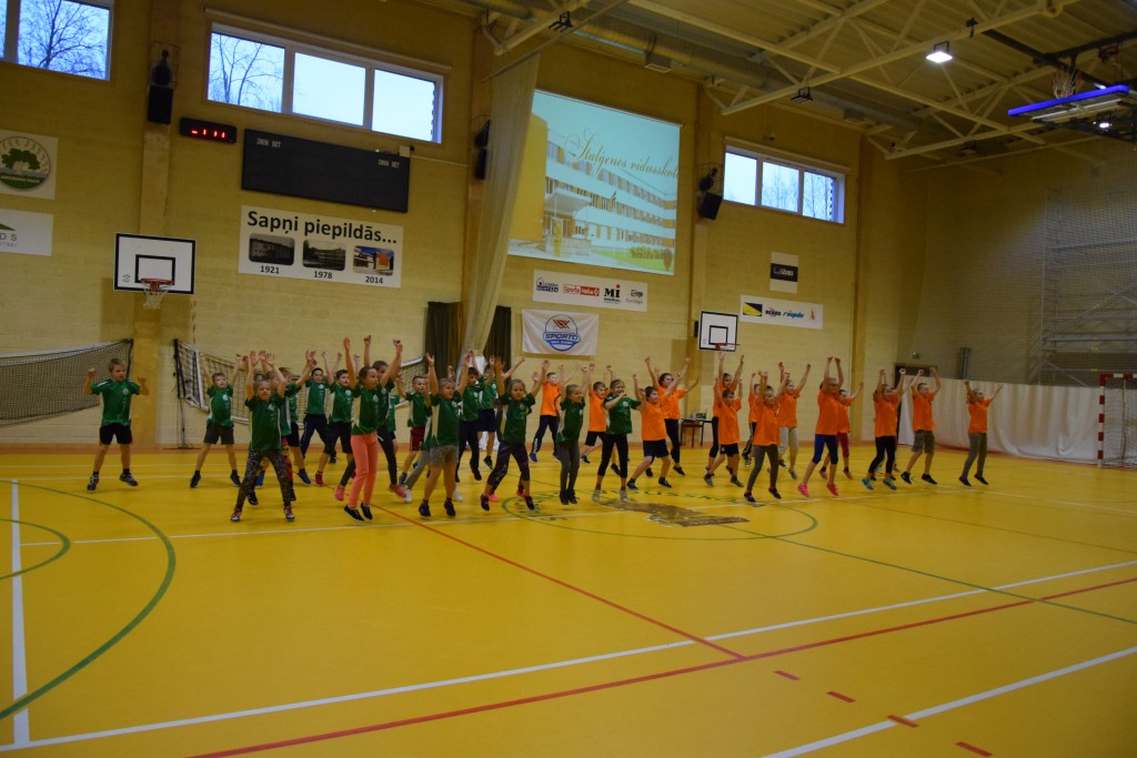 “Sporto visa klase” atklāšanas pasākums Staļģenes vidusskolā