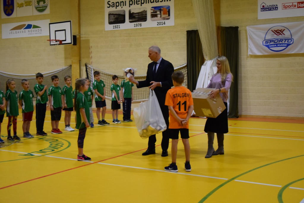 “Sporto visa klase” atklāšanas pasākums Staļģenes vidusskolā