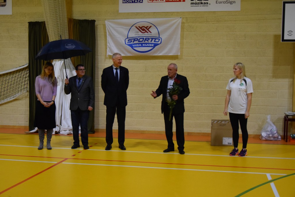 “Sporto visa klase” atklāšanas pasākums Staļģenes vidusskolā