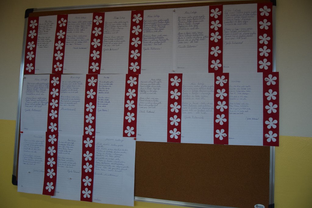 Glītrakstīšanas konkurss sākumskolā.