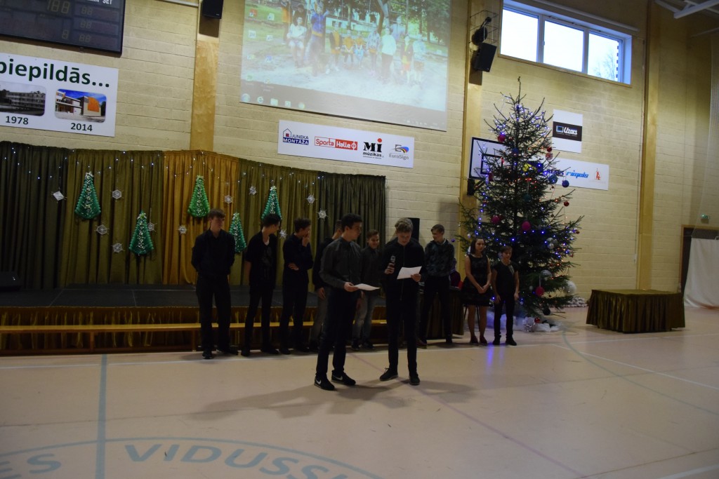 5.-9.klašu skolēnu Ziemassvētku pasākums 2017